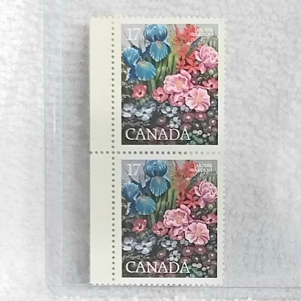 Uncirculated Canadian 1981 Jardins/Gardens Stamps Canada 17!!